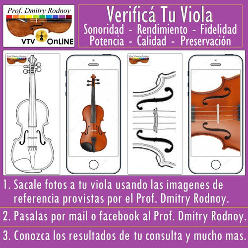 Stradivarius Vtv Online - Verify Your Viola X Photos - Prof. Dmitry Rodnoy 1