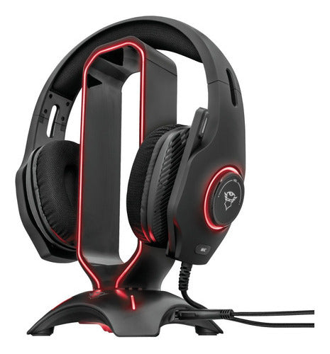 Soporte Para Auriculares Gamer Rgb Stand Trust Diginet 0