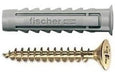 Fischer Tarugo Tornillo Sx10 Tmf 6 X 60 Balde 250 Unidades 1