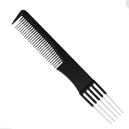 Professional Carbon Comb with Rake - Jessamy P7616 0