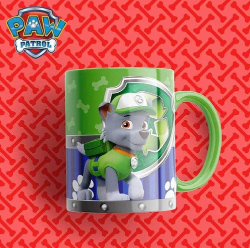 Imprimi Kits Plantillas Paw Patrol Patrulla Canina Sublimar Tazas #T118 4