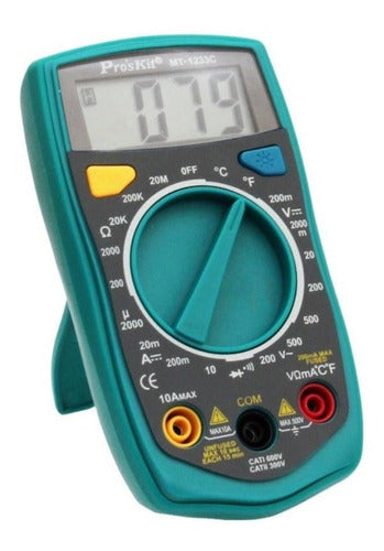 Pro'sKit Digital Ergonomic Multimeter Tester MT-1233C 2