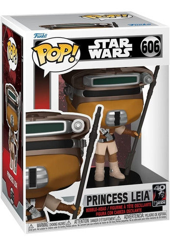 Funko Pop Star Wars Return Of The Jedi 40th Princess Leia Bo 0