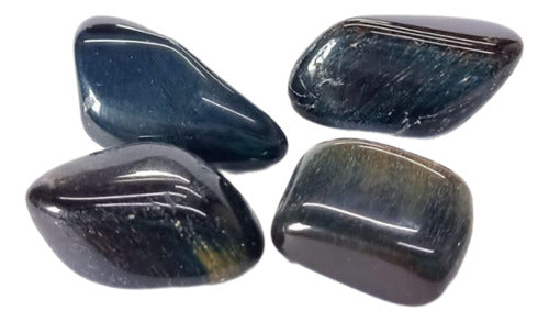 Hawk Eye Tumbled Stone - Ixtlan Minerals 0