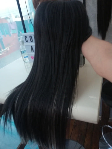 CORTINAS Y APLIQUES EMY ANC SAN JUSTO - Beautiful 70 cm Hair Wigs 0