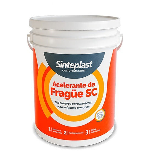 Acelerante De Fragüe Sc Sinteplast Construccion 20k Proxecto 0