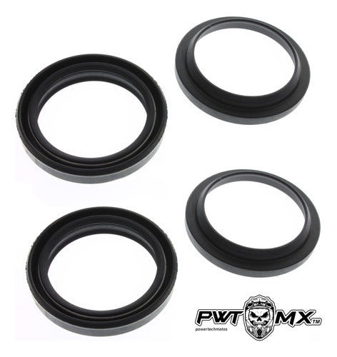 Honda 2 Fork Seal Kit XR 250 R 1990 - 2004 1