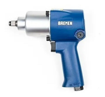 BREMEN Pneumatic Impact Wrench 1/2 Bremen Kit 15 Pz Double Hammer 7132 3