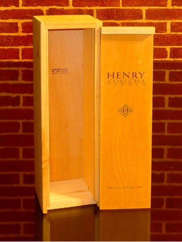 Caja De Madera Vacia De Vino Henry 1