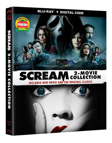 Scream 2 Movie Collection 2 Blu Ray Nuevo Importado Original 0