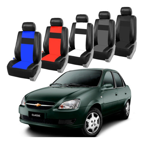 Dinamic Eco-Leather Seat Covers for Chevrolet Corsa 0