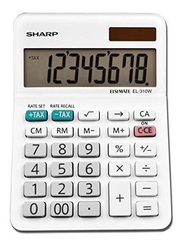 Sharp EL-310WB - White Calculator 0