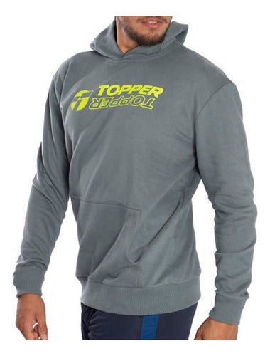 Topper Buzo Rtc Loose Urb Hombre Gris On Sports 0