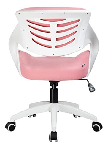 Bojuzija Ergonomic Office Desk Chair for Computer (Pink) 2