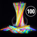 Glow Sticks Bulk 100 Count 8 Partysticks Brand Premium Glow 1