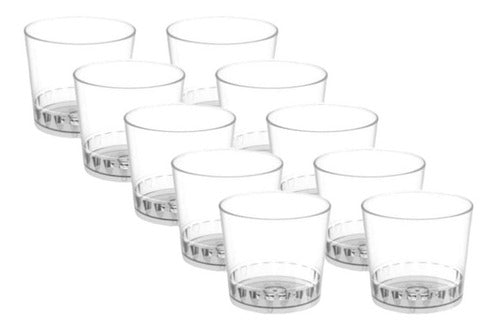 Shot Glass Dessert Cup Crystal 100cc X10 Units 0