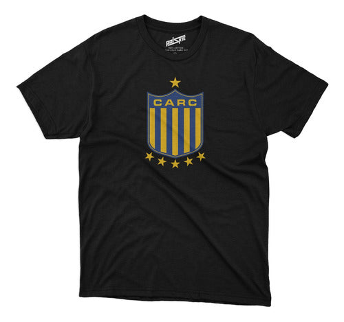 Polskie Rosario Central Vintage Logo Black T-Shirt 0