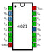 Integrado Cd4021 Dip Cd4021b Cd4021be Shift Register Nubbeo 1