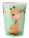 Safari Animals Polypaper Cup for Events 240cc Pack of 10 0