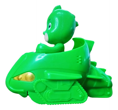 Pj Masks Kit 3 Vehículos Y Personajes 4