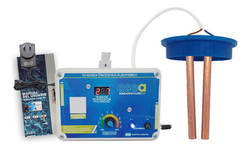 Ionizer for Pools, Spas, and Aquatic Centers. Model 80V 0