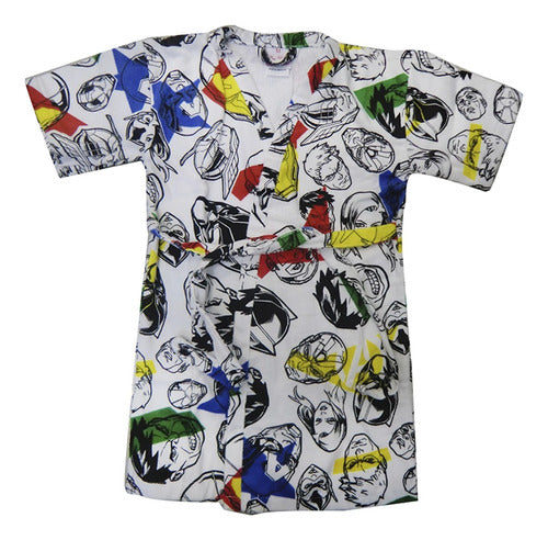 Döhler Avengers Kids Bathrobe 0