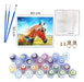 Paint by Numbers Kit Horse 40x30 Artistic Drawing Set 1