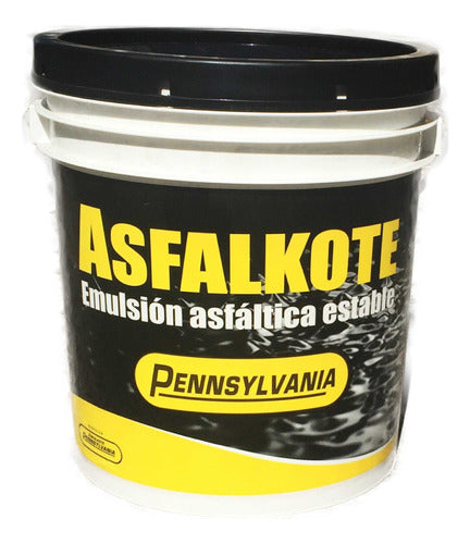 Asfalkote Pennsylvania Emulsión Asfáltica Estable 18kg B.oli 0