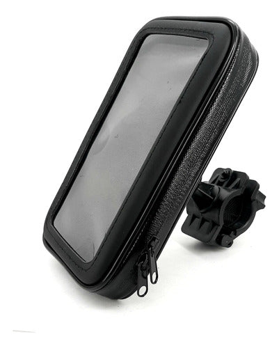 Mobile Phone / GPS Holder for Motorcycle or Bicycle, Handlebar Mount 0