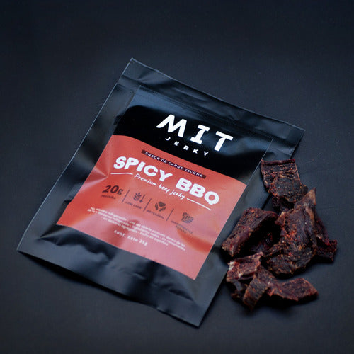 MIT Jerky Beef Snack Charqui Keto 8 Pack Flavors 1