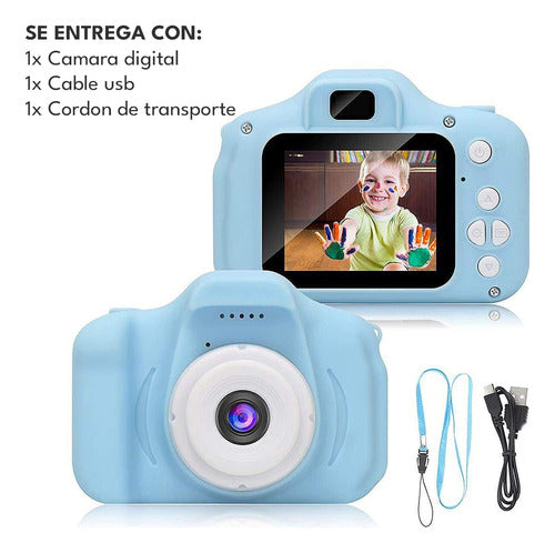 Mini Digital Rechargeable Kids Camera with Video Recording and Games 6