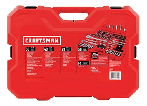 Craftsman Artesano Cmmt12034 189pc Juego De 3 Herramientas Mecánicas E 2