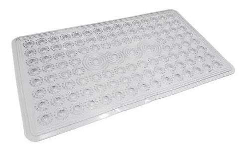 Decoral Non-Slip PVC Bath Mat Rectangular 1