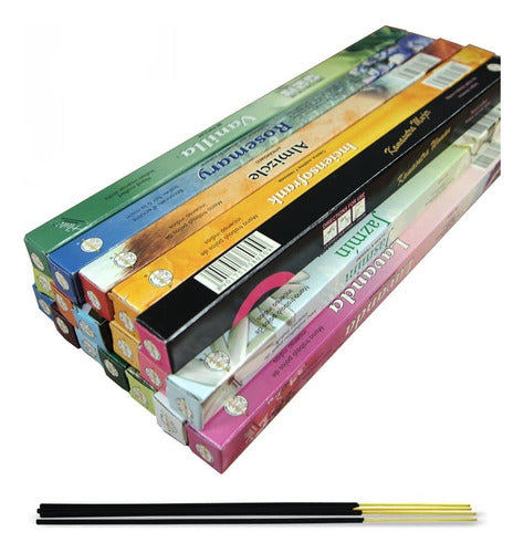 Flute Sahumerios India Box of 200 Assorted Incense Sticks 0