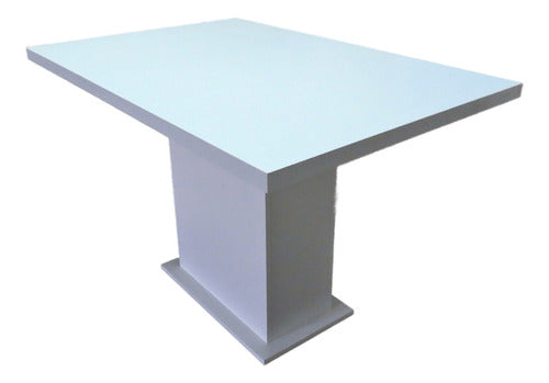 Fabrica Mesa Comedor 1.20 x 0.90 M Pata Central Cubo 0