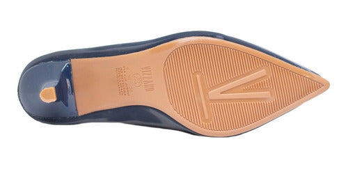 Vizzano Stiletto Shoes - Glossy Napa Low Heel 13