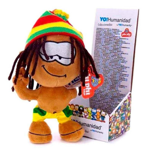 Figura Me Humanity Rasta Peluche En Caja 20cm 0