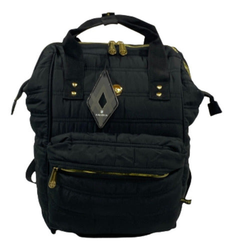 Urban Metallic Fish Mouth Inflated Amayra Backpack 0