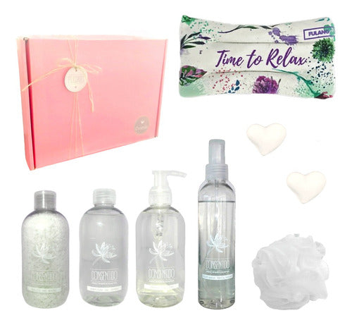 Corporate Gift Set for Women - Jasmine Aroma Box Kit N14 - Set Caja Regalo Empresarial Mujer Box Jazmín Kit Aroma N14