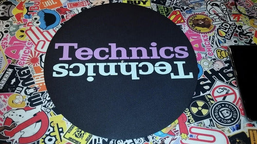 Slipmat Technics Violeta Mirror Paño Exclusivo Para Bandejas 7