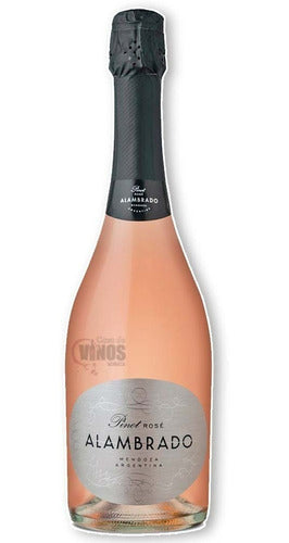 Espumante Alambrado Pinot Rose 750ml Caja X6 Unidades 1