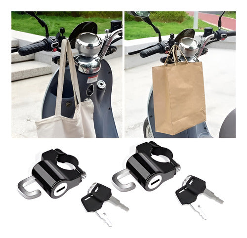 SHOP MATUY Multi-Purpose Anti-Theft Helmet Lock for Motorcycle & Bicycle 3