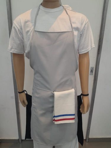 Gastronomic Kitchen Apron with Pocket, Stain-Resistant 68