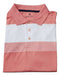 Men's Premium Imported Striped Cotton Polo Shirt in Special Sizes 39