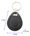 Deirolab Programmable RFID Proximity Access Keychain 125kHz - Each 1