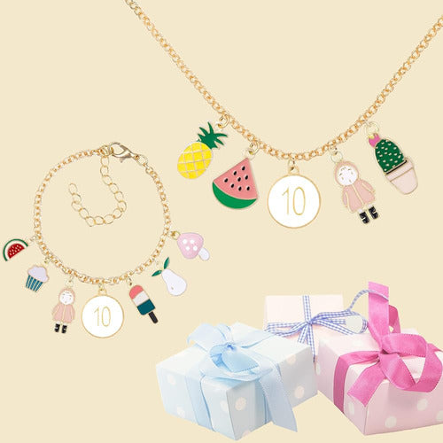 Meant2tobe 10th Birthday Decoration for Girls, 10th Birthday Necklace 2