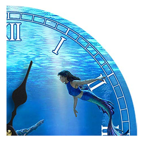 Sea Creations New Glass Wall Clock 13x13 Home Decoration 1