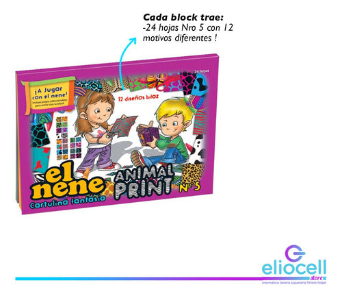 El Nene School Block Number 5 Fantasy Pack X3 1