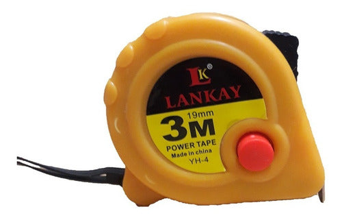 Lankay Tape Measure 3 Mts 19mm Brake Clip 1