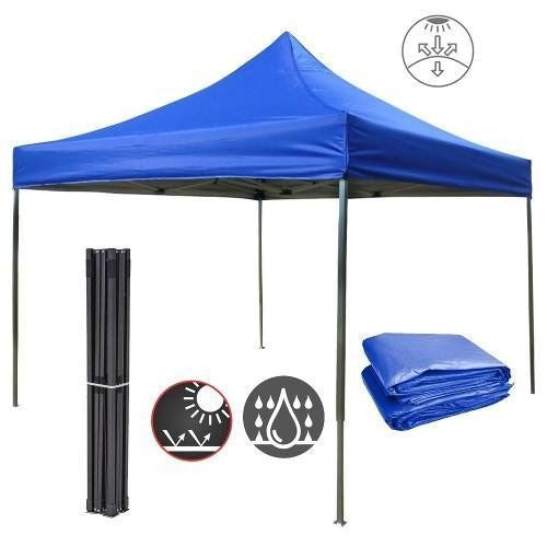 Kirkor Gazebo Plegable Cuadrado Para 3x3 Impermeable 2